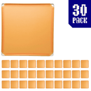 30-pack of Mustard Yellow BOOF panels for modular artist alley and convention booth connector grid display setups.