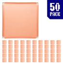 50-pack of Peachy Orange BOOF panels for modular artist alley and convention booth connector grid display setups.