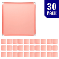 30-pack of Salmon Pink BOOF panels for modular artist alley and convention booth connector grid display setups.