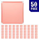 50-pack of Salmon Pink BOOF panels for modular artist alley and convention booth connector grid display setups.