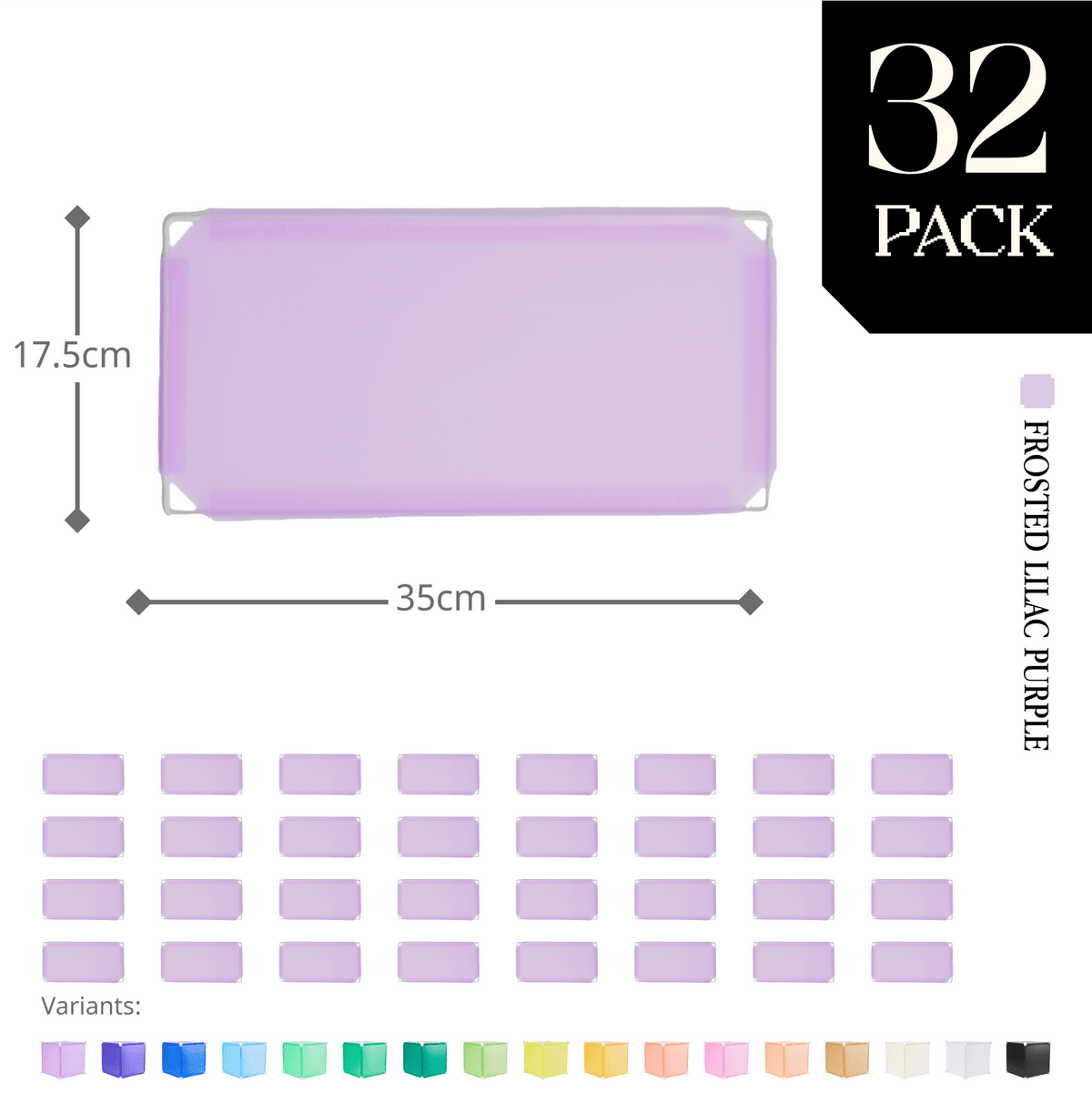 Frosted Lilac Purple (PMS 263 C) / 32-pack [45% off]