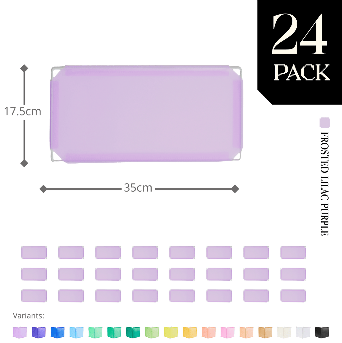 Frosted Lilac Purple (PMS 263 C) / 24-pack [40% off]