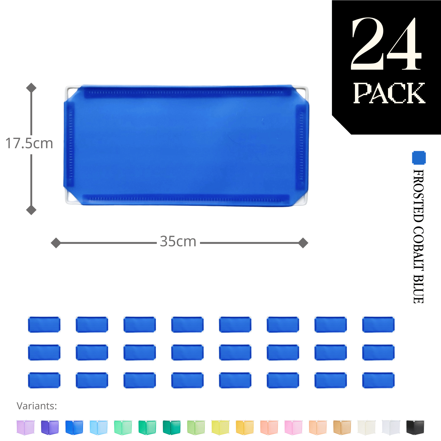 Modular Half-Square Panel (17.5x35cm) - BOOF Bulk Pack
