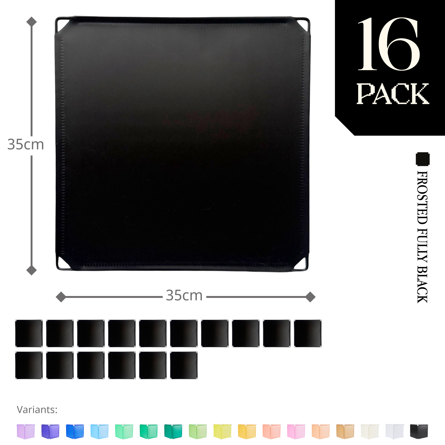 Modular Square Panel (35x35cm) - BOOF Bulk pack