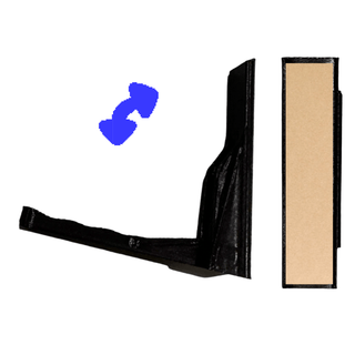 Foldable Croc Hooks (adhesive) - 10-pack