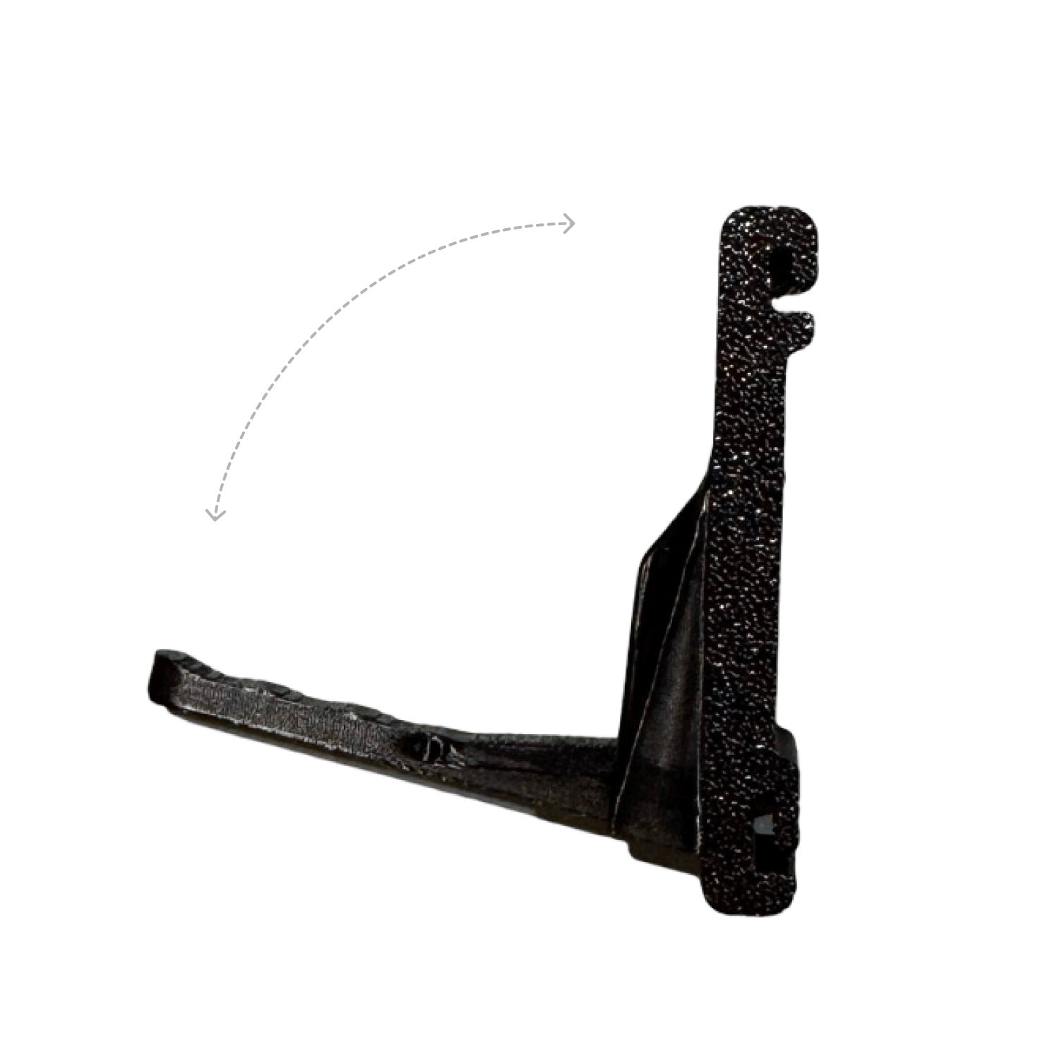 Artistbooths Booth Garage Black Foldable Self Serve Hook (wire clip version) - [10 pcs]