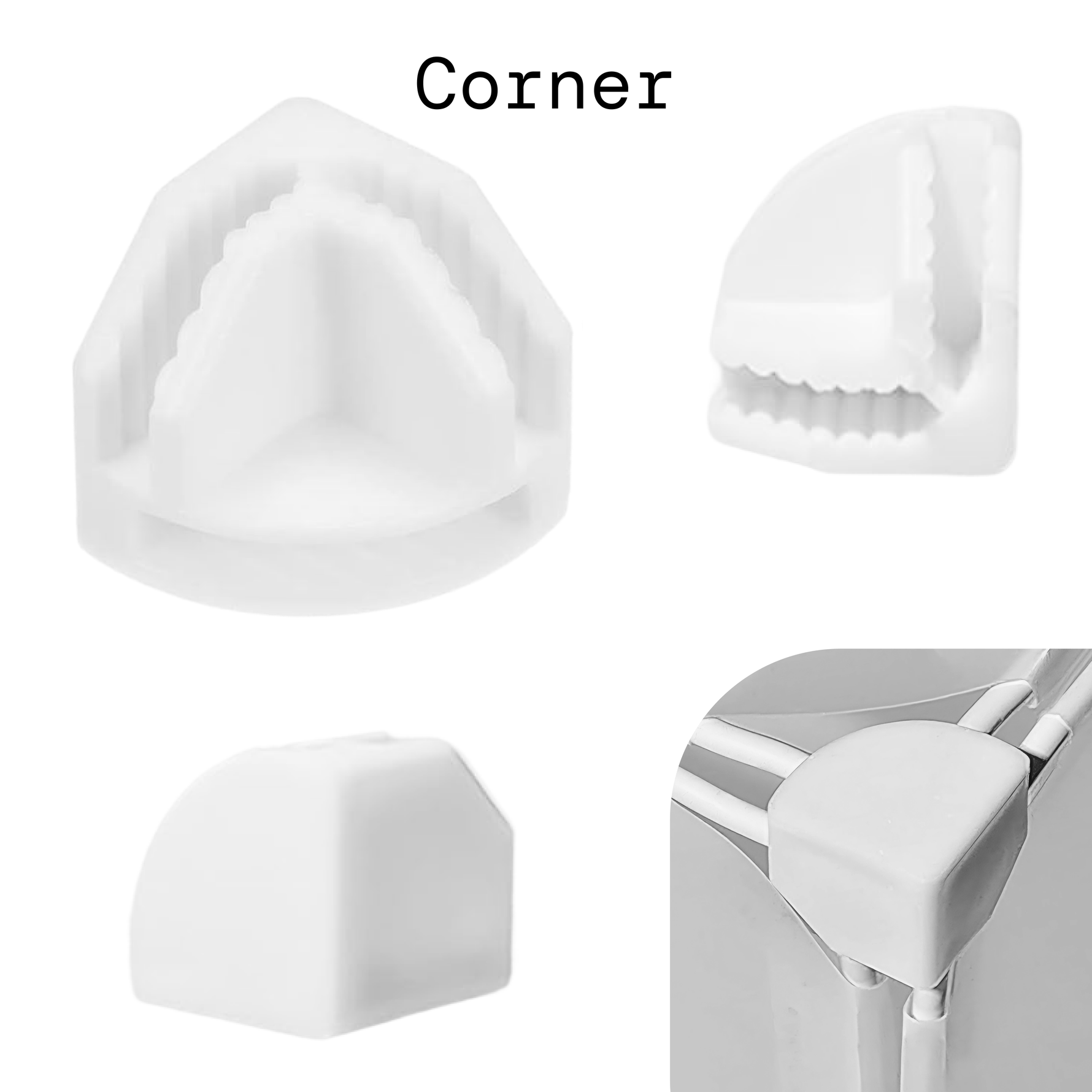 Artistbooths Booth Garage Connector Pro Expansion Pack - White [16 mixed pcs] Bundle & Save