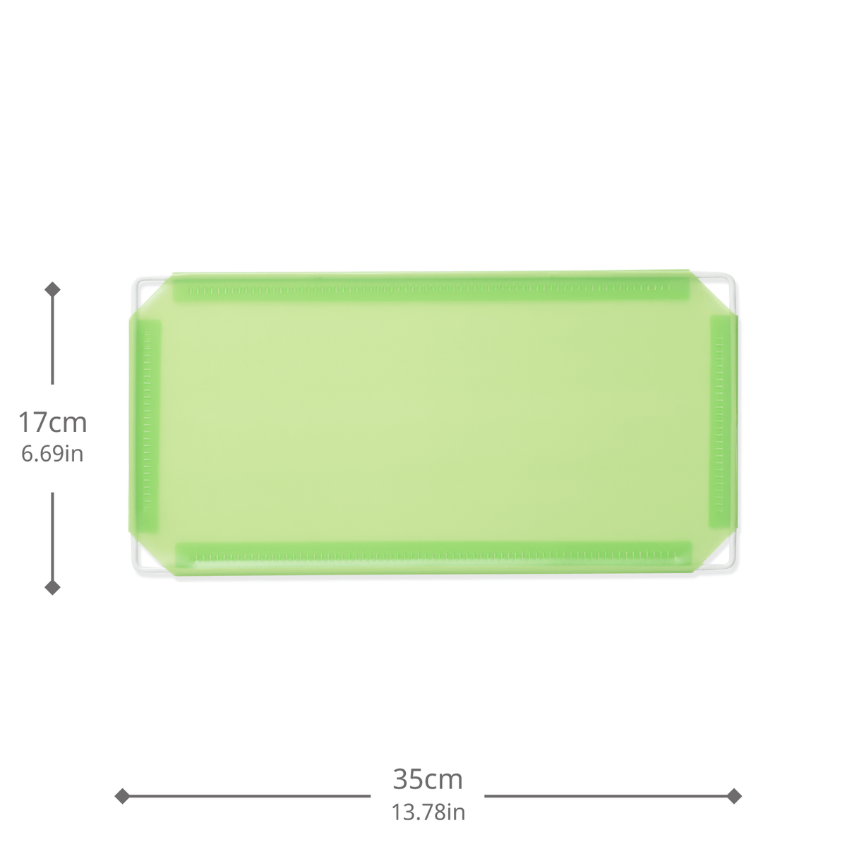 Artistbooths Booth Garage Frosted Avocado Green (PMS 359C) Half-Squares 10-Pack [17cm / 6.69in]
