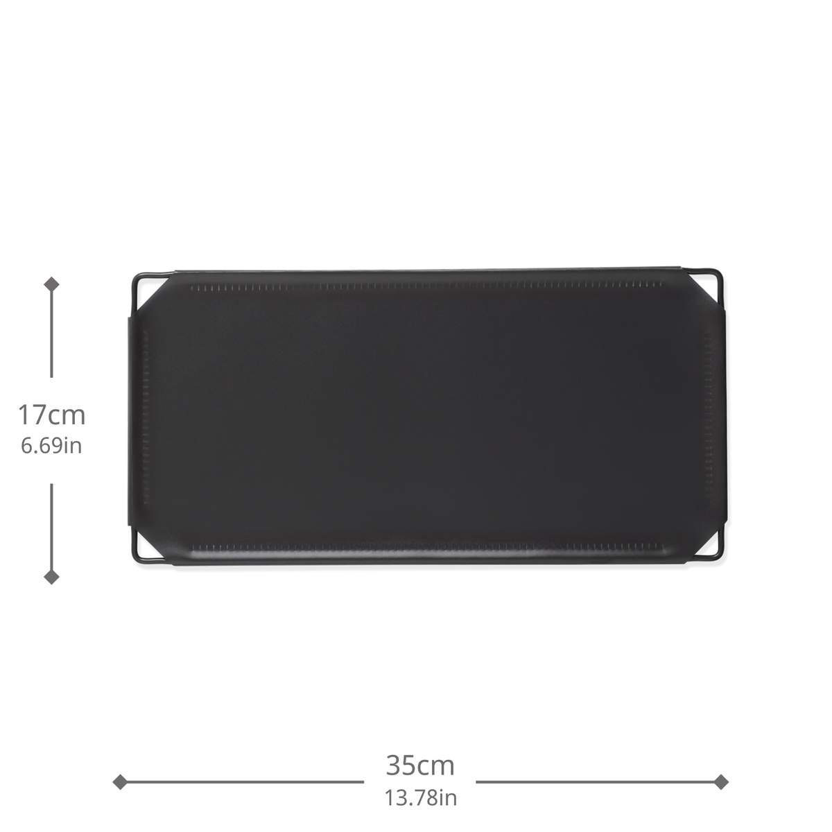 Artistbooths Booth Garage Frosted Fully Black (PMS 6 C) Half-Squares 10-Pack [17cm / 6.69in]