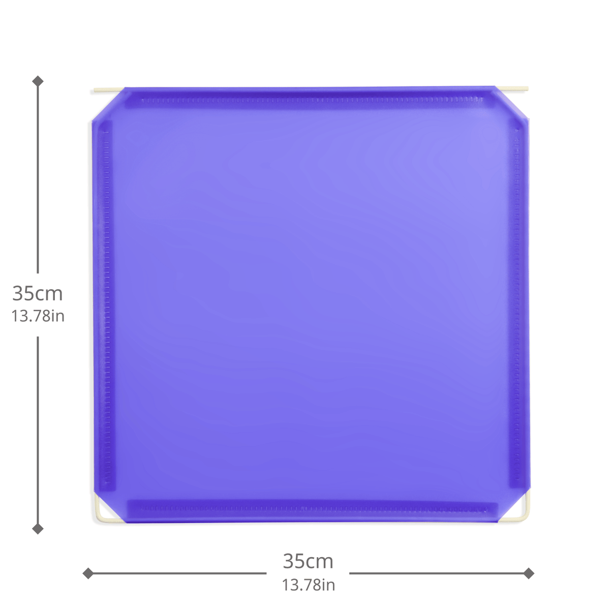 Artistbooths Booth Garage Frosted Grape Purple (PMS 2089 C) Hinged Squares 8-Pack [35cm / 13.78in]
