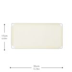 Artistbooths Booth Garage Frosted Ivory White (PMS 7527 C) Half-Squares 10-Pack [17cm / 6.69in]