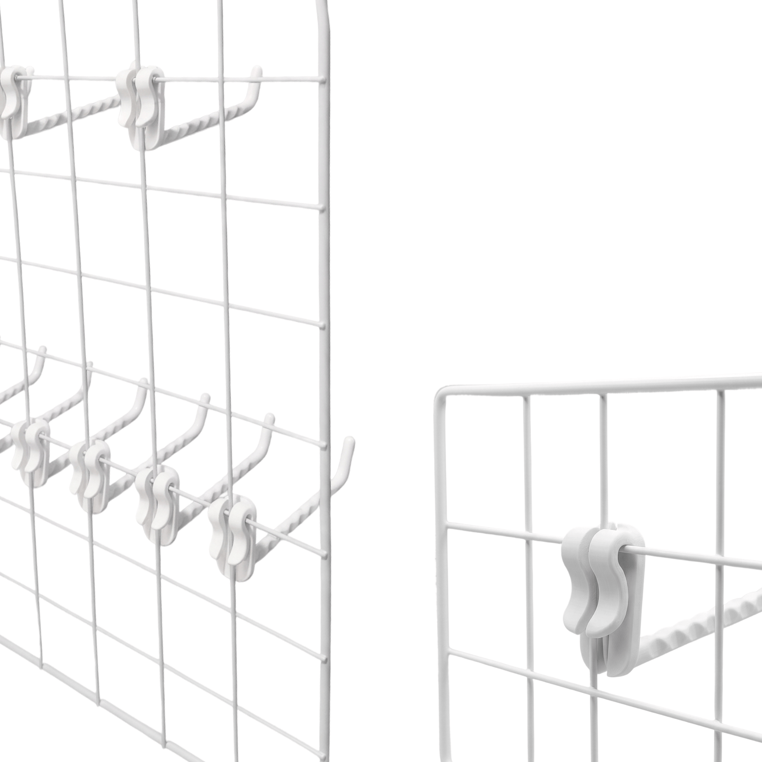 Artistbooths Booth Garage T section Self Serve Grid Hook 8cm [10pcs]
