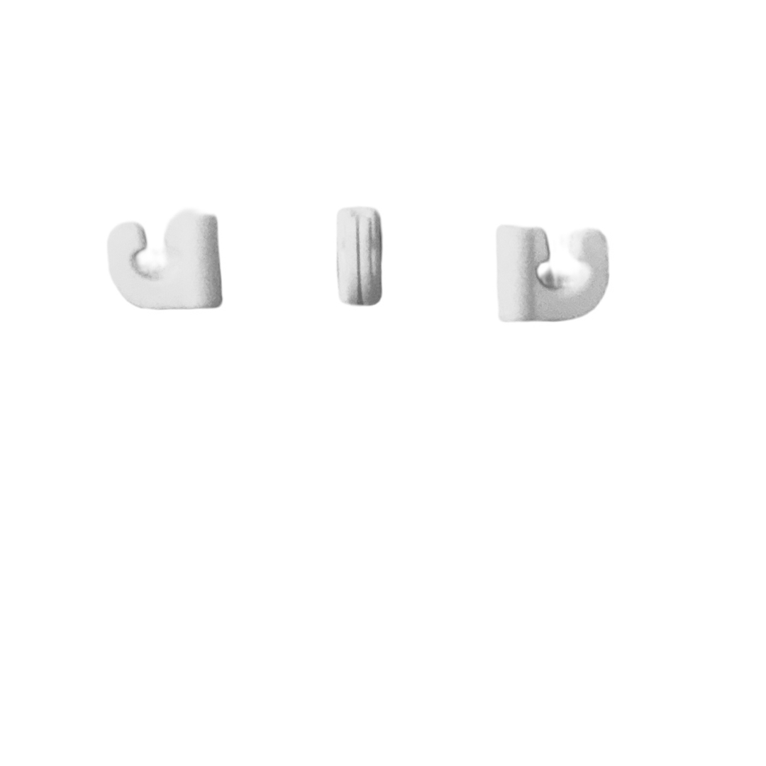 Artistbooths Booth Garage White Single Shelf Wire Clip