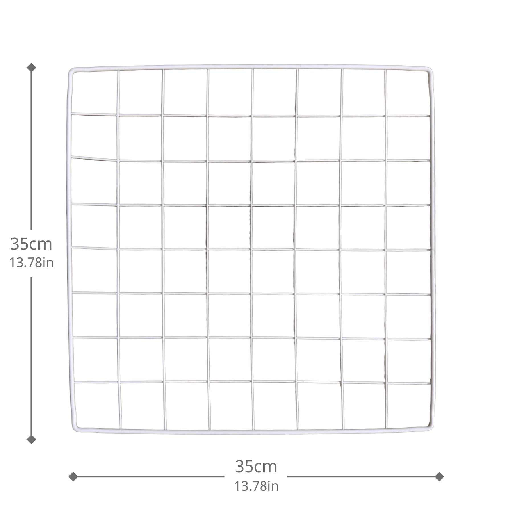 Artistbooths Booth Garage White Wire Grid Expansion Pack [4 pcs] 35cm x 35cm/13.7"x13.7"