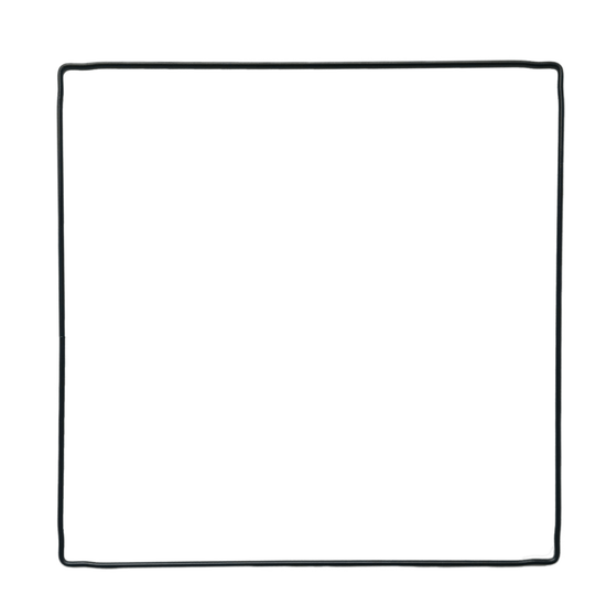 BOOF Square Wire Frame (35x35 cm) [2-pack]