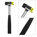 Dual headed metal mallet (with soft tap side)