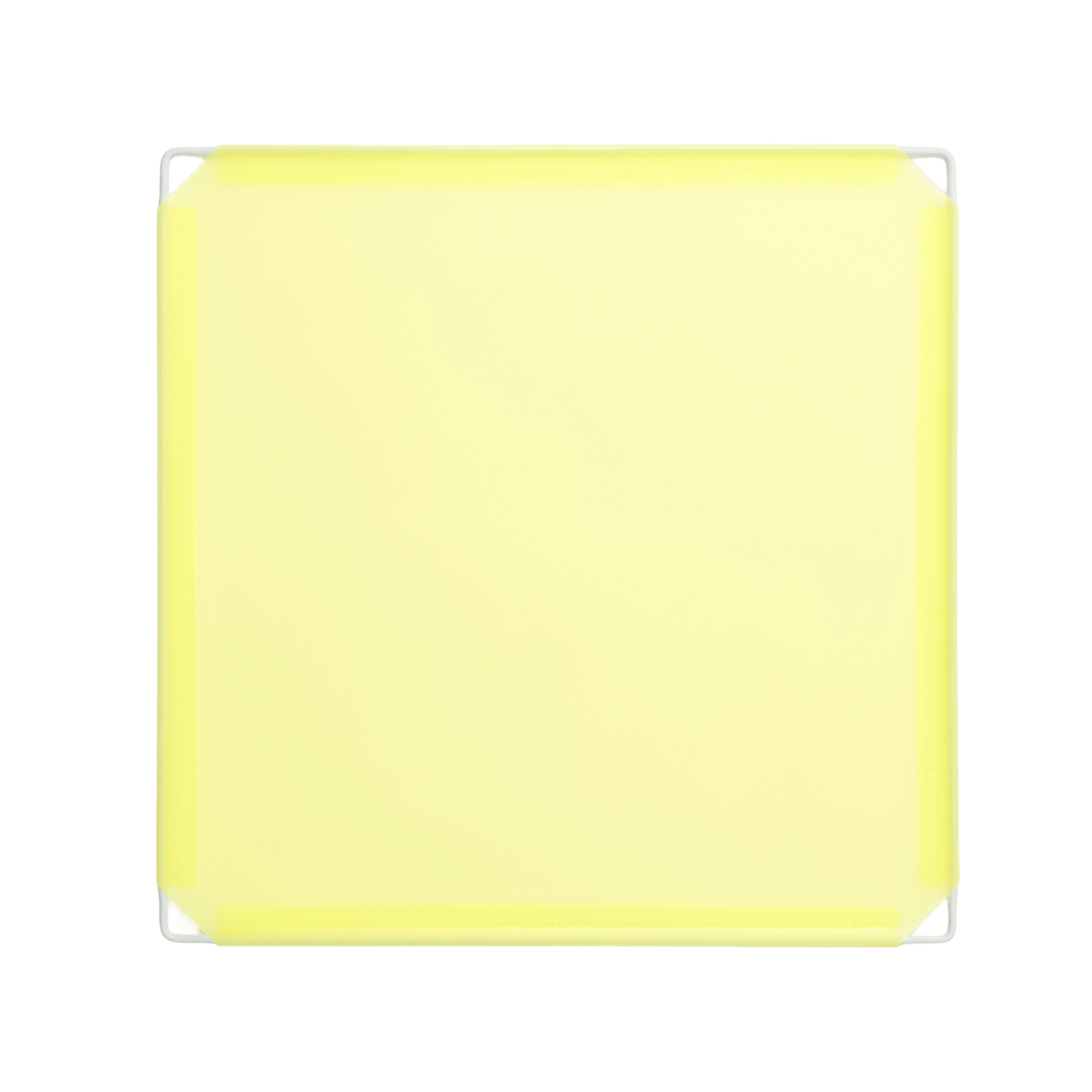 Artistbooths Bundle Component Frosted Lemon Yellow (PMS 7401 C) Panel Square (35x35 cm) [8-pack]
