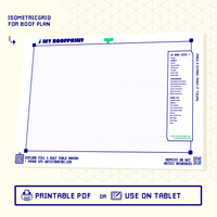 Both planning and sketching template for conventions, exhibitions, and markets. Perfect for artists and exhibitors to sketch and plan their modular stalls and booths.