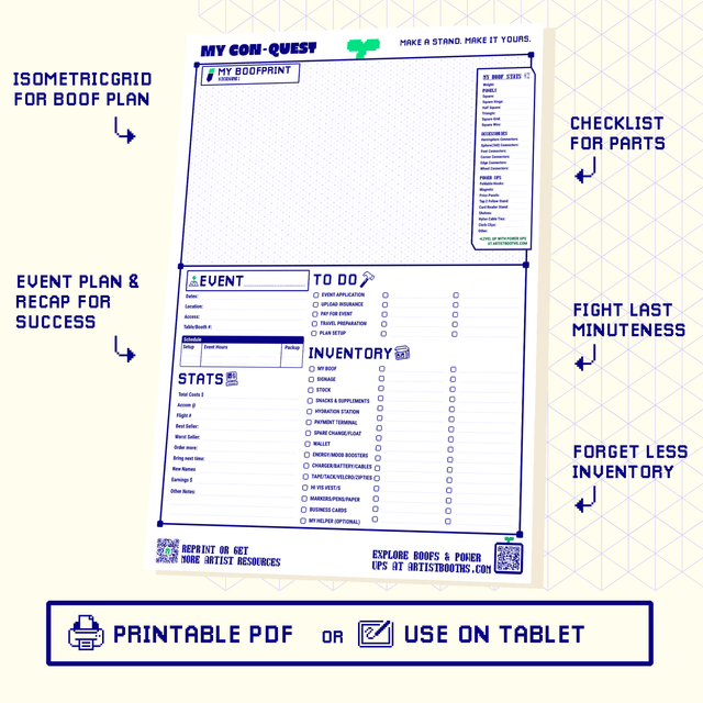 CON-QUEST: Event Checklist & Planner