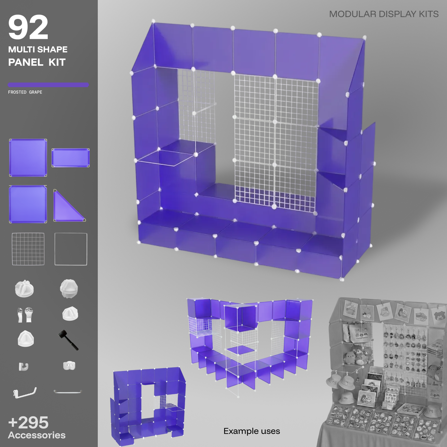 ELLY パネル Artist Alley Display Cubes and Panels | Artistbooths