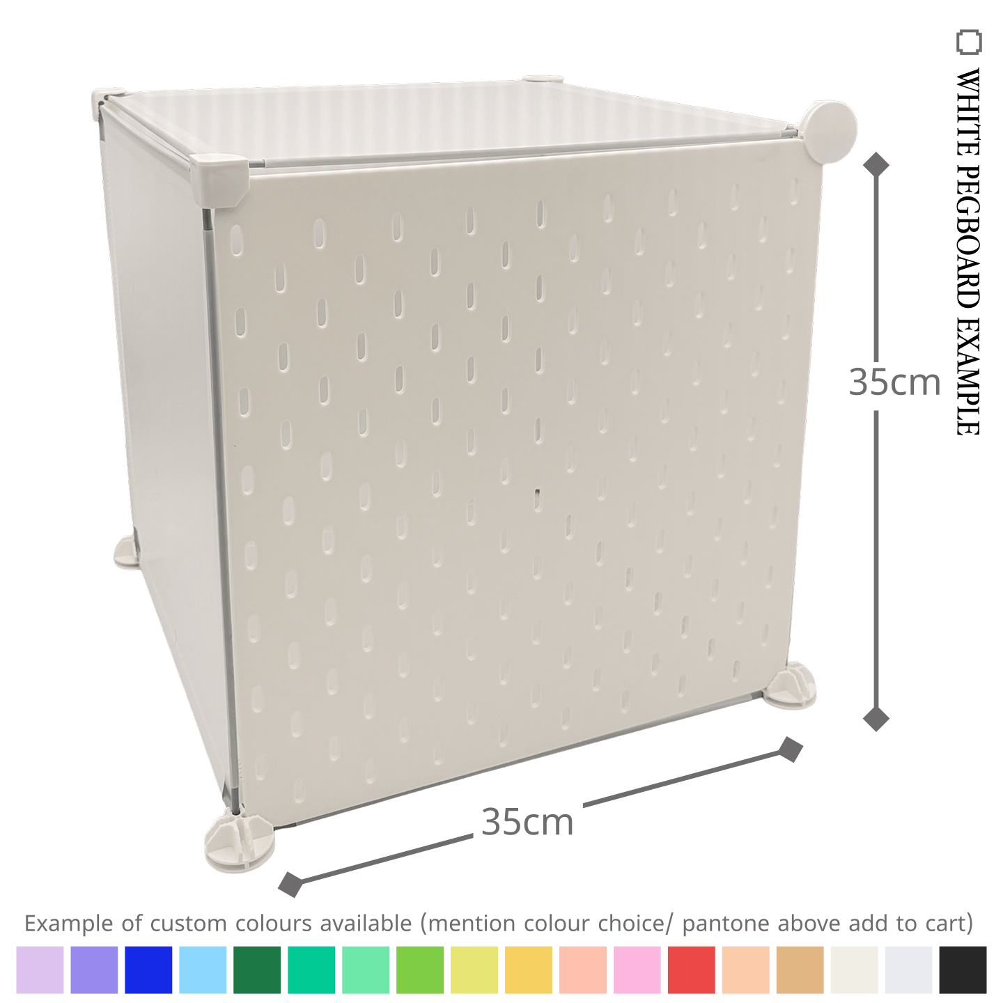 BOOF PANEL PEGBOARD & Display Accessories (custom made per order in Australia)