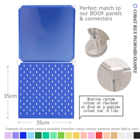 BOOF PANEL PEGBOARD & Display Accessories (custom made per order in Australia)