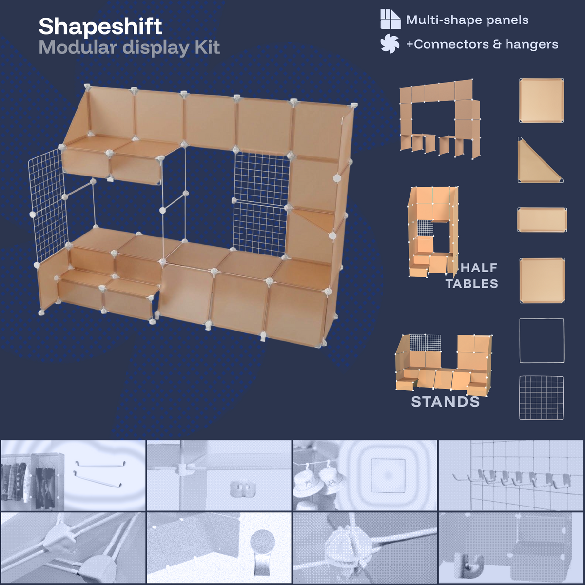 Shapeshift Kit 46 add-on tan brown
