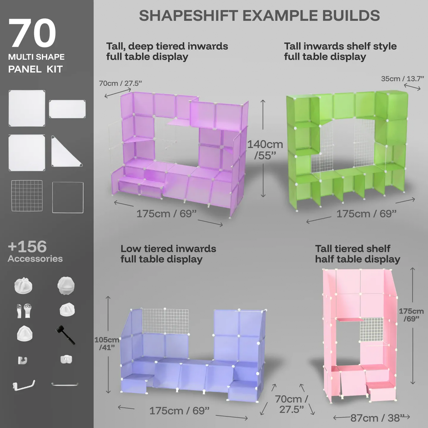 Shapeshift Kit example builds