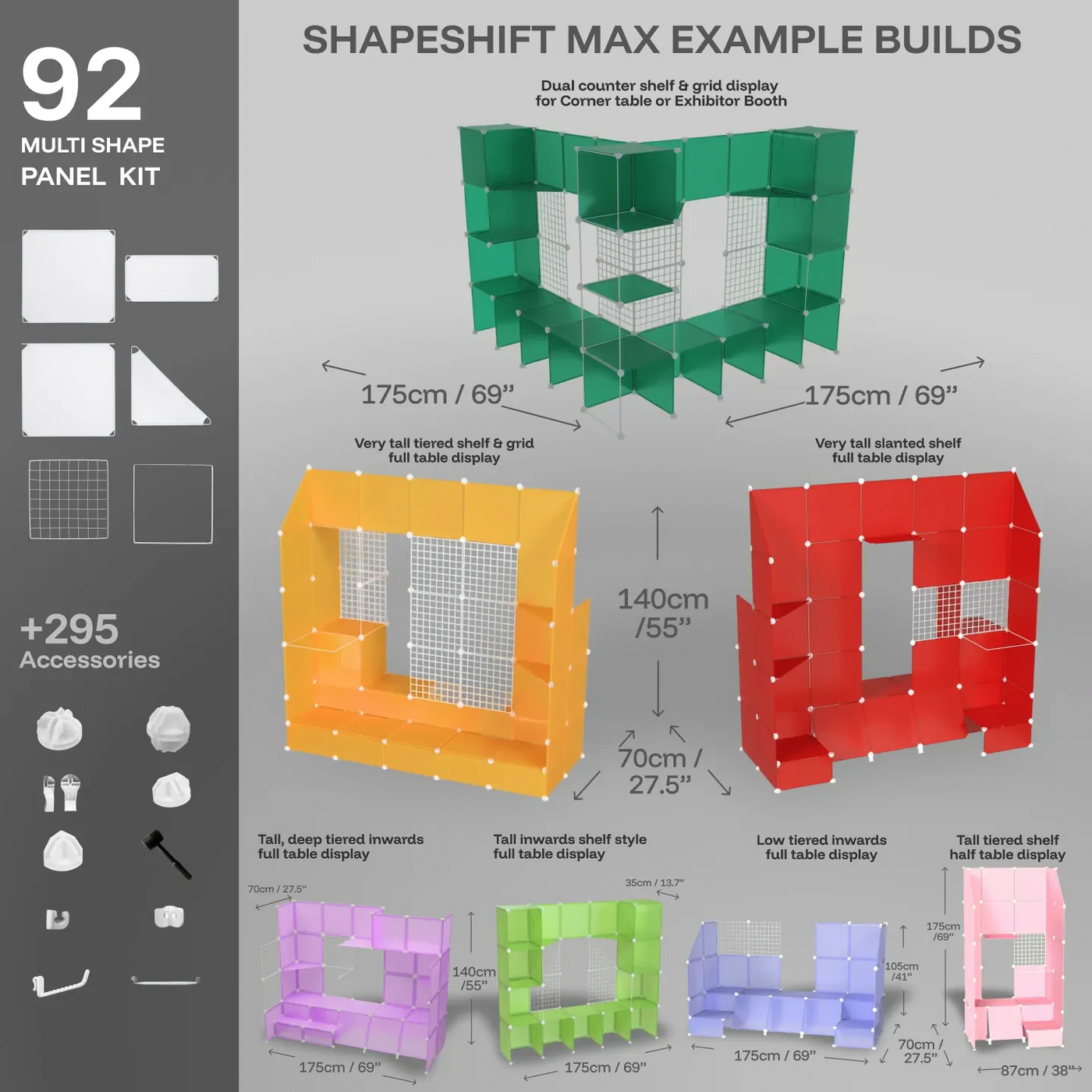 Shapeshift Max Kit example builds